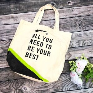 nike canvas tote bag